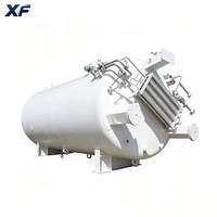 Réservoir de stockage cryogénique horizontal XF pour hélium liquide, cuve sous pression, isolation multicouche super vide, 10 m, 1 MPa