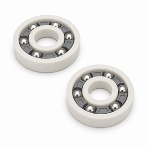 ตลับลูกปืนเม็ดกลมร่องลึก PP/PE 6005 ขนาด 25x47x12 มม. วงแหวน PP/PE ลูกแก้ว  โครง PP/PE - Product Image 4