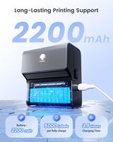 Impresora de Etiquetas Térmica Phomemo M221 de 3 Pulgadas, para Etiquetas de Códigos de Barras y QR, Ideal para Pequeñas Empresas y Oficinas