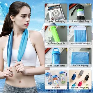 Toalla Deportiva de Microfibra con Logotipo Personalizado, Suave y Transpirable, Enfriamiento Instantáneo, para Yoga, Running, Ejercicio, Golf - Product Image 6