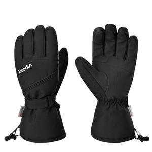 Gants de <span class=keywords><strong>ski</strong></span> complets respirants en microfibre, imperméables et coupe-vent, antidérapants, compatibles avec les écrans tactiles, personnalisés en gros - Product Image 1