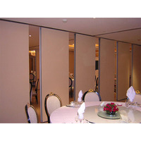 Panneaux de division de mur rétractable d'hôtel insonorisé mdf cloison pliante porte cloisons mobiles mur