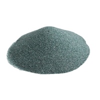 Poudre de carbure de silicium 98,5 % SiC, poudre de carborundum, sable réfractaire, fabriqué en Chine