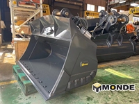 MONDE MTR30 Profesional, Tilt Bucket Khusus yang Sangat Tahan Lama untuk Excavator 4 Ton, Peralatan Berat, Garansi 1 Tahun untuk Konstruksi