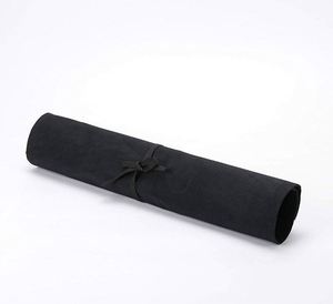 Free Sample Chefs Knife <b>Roll</b> <b>Bag</b> Heavy Duty Waxed Canvas Chef Knives Storage <b>Roll</b> Case with 6 Slots Knife Carrier Holder - Product Image 3