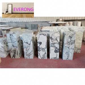 Meubles en pierre <span class=keywords><strong>de</strong></span> salon pierre naturelle marbre canapé-lit Table <span class=keywords><strong>d</strong></span>'appoint galaxie bleu océan tempête socle en marbre - Product Image 2