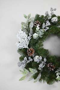 Guirlande de Noël artificielle de haute qualité personnalisée pour la décoration de la maison, guirlande de Noël à suspendre en extérieur, guirlande de Noël DIY - Product Image 5