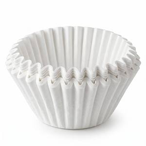 B06 Coffee Filter Paper 360mm White Corrugated For Large Commercial Machines 300 Sheets Unbleached Wood Pulp - Product Image 3