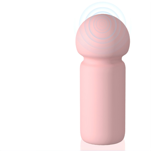 Mini vibromasseur AV Stick sans fil rechargeable ABS/Silicone Rose/Noir, sans <span class=keywords><strong>film</strong></span> cassé, pour masturbation féminine, stimulation du clitoris - Product Image 1