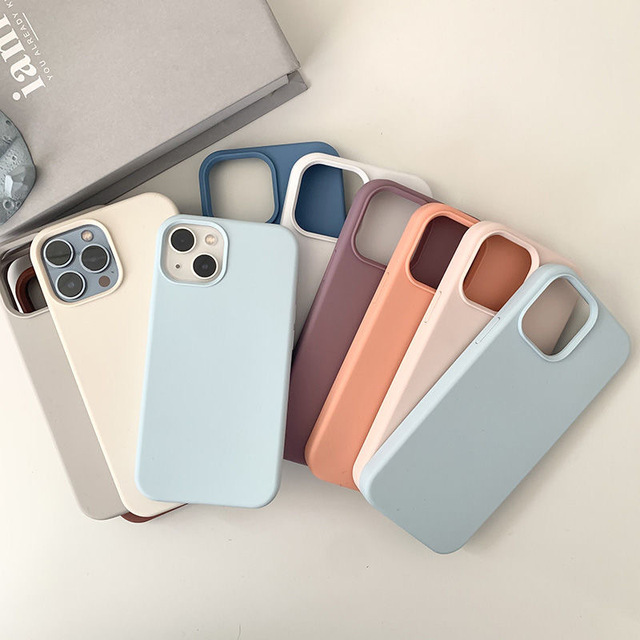 Dongguan Custom Logo Flexible Liquid Silicone Phone Case with Microfiber for iPhone 15 14 13 Pro Max Original Colors Shockproof
