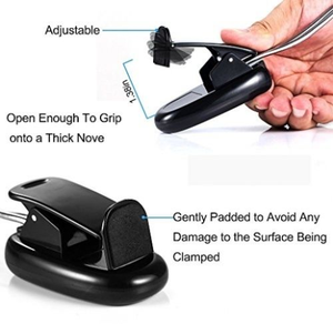 USB Rechargeable Book <strong>Light</strong> LED <strong>Clip</strong> <strong>on</strong> Reading Night <strong>Light</strong> Portable 4 LED <strong>Clip</strong> Reading Lamp <strong>for</strong> Desk Computer <strong>Bed</strong> Travel - Product Image 6