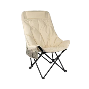 Chaise de jardin pliable et durable en tissu Oxford pour <span class=keywords><strong>camping</strong></span> en plein air, mobilier d'extérieur carré minimaliste à dossier haut portable pour pique-nique et pêche - Product Image 2