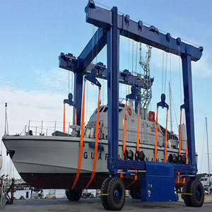 Télécommande 100 tonnes 200 tonnes 800 tonnes Yacht Boat Marine Travel Lift Dock Boat Lift Grue de levage de <span class=keywords><strong>bateau</strong></span> - Product Image 5