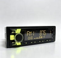 Lecteur MP3 de voiture Bluetooth Radio FM USB AUX Autoradio stéréo simple DIN