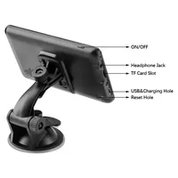 5 "Hd Voiture Gps Fm Avin Dernière Europe Amérique Du Sud Usa Moyen-Orient Carte Du Monde Sat Nav Camion Gps Navigateurs 8g Ram 128