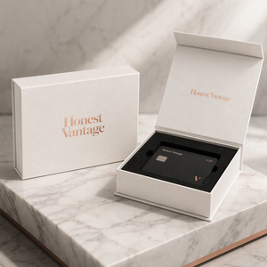 Estuche de Lujo Personalizado para Tarjetas de Crédito con Logotipo, Caja Magnética de Cartón con Estampado en Caliente para Tarjetas VIP, Regalo, Membresía - Product Image 3
