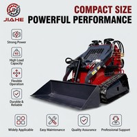 Pengiriman Gratis Mini Skid Steer Loader Minicargadora Mini Tracked Mini Loader Skid Steer Dijual
