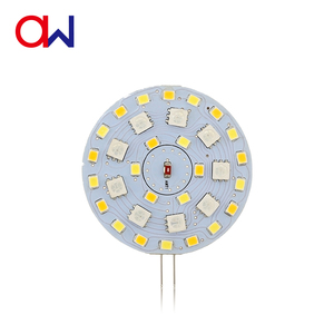 หลอดไฟ LED อัจฉริยะ WiFi G4 RGB+CCT ควบคุมด้วยเสียงผ่านแอป Tuya แบบขาเสียบสองขา สำหรับโคมไฟระย้าในบ้าน - Product Image 1