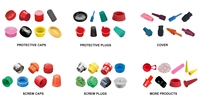 Caplugs Série CPR – Tube ondulé en caoutchouc / Soufflet en caoutchouc noir avec moulage en nylon – Service de moulage robuste et résistant aux chocs pour l'automobile