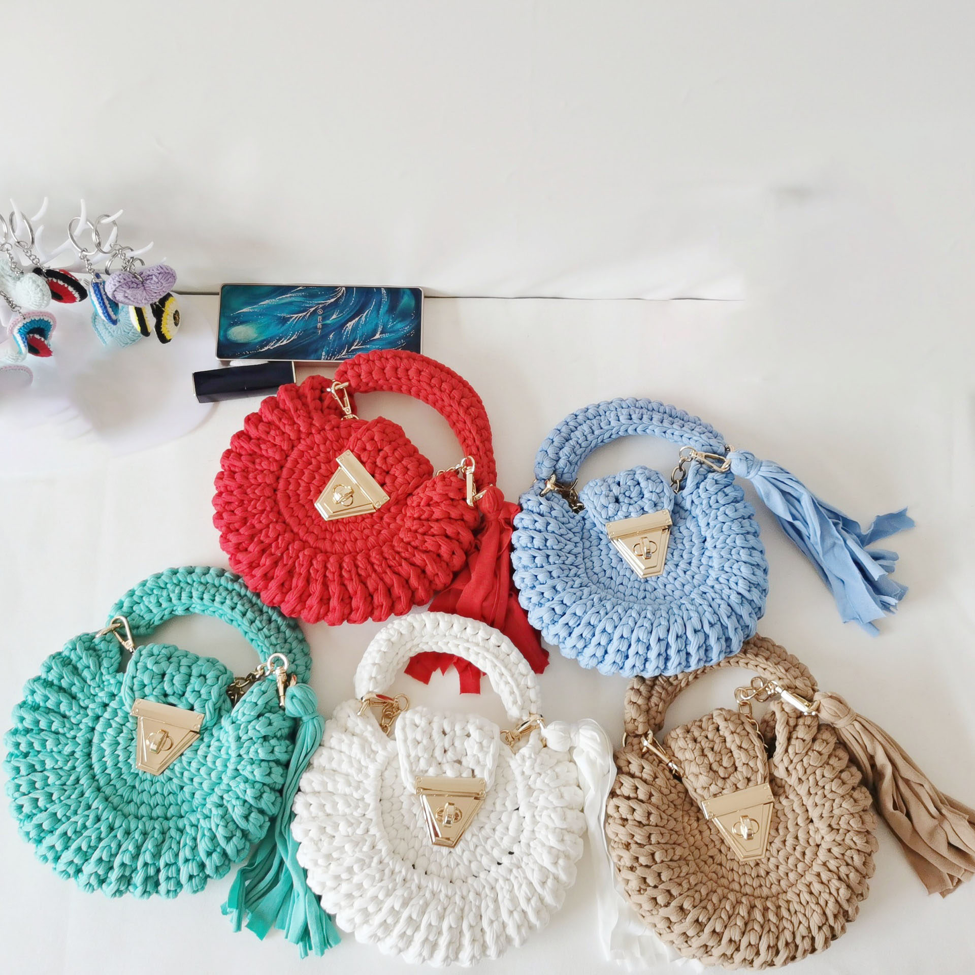 knitted bag for women