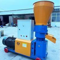Machine à granulés d'aliments pour animaux de haute capacité, robuste, électrique, diesel, automatique, neuve, en acier inoxydable, pour poissons, poulets, volailles