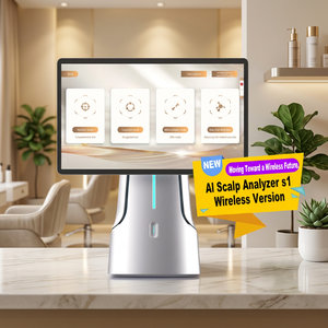 เครื่องวิเคราะห์เส้นผมและหนังศีรษะด้วย AI – เครื่องถ่ายภาพหนังศีรษะแบบไร้สายพร้อมแผนการดูแลเฉพาะบุคคล อุปกรณ์ดูแลสุขภาพเส้นผม - Product Image 1