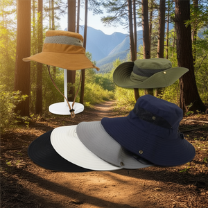 Cappello da Pescatore in Rete con Tesa da 9 cm per Escursionismo e Attività all'Aperto - Product Image 2