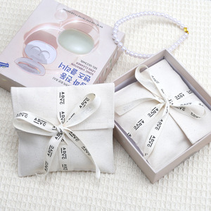 Biểu Tượng Tùy Chỉnh In Nữ Tính Thời Trang Hữu Cơ Vải Phong Bì Túi Cho Bàn Chải Bụi Giá Rẻ Vải Trang Điểm Mỹ Phẩm Pouch - Product Image 2