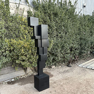 Sculpture de forme humaine d'<span class=keywords><strong>Antony</strong></span> Gormley, fonte de laiton, statue d'extérieur, sculpture d'art abstrait simple - Product Image 2