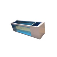 Structure modulaire en PRV de taille olympique pour piscine, soudage et découpe, haute résistance à la traction pour l'ingénierie de piscines commerciales intensives