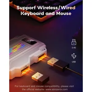 Adaptateur de Jeu <span class=keywords><strong>Souris</strong></span> <span class=keywords><strong>Clavier</strong></span> Gamwing STRIKER <span class=keywords><strong>PRO</strong></span> pour <span class=keywords><strong>PS4</strong></span>, PS3, ONE, X360, XSS, XSX, N-Switch, Compatible avec Casque 3,5 mm - Product Image 6