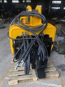 Martello Vibrante per Pali SJ250 CX240 CX290 Montato su Escavatore per la Posa di Fondazioni a Palancole - Product Image 4