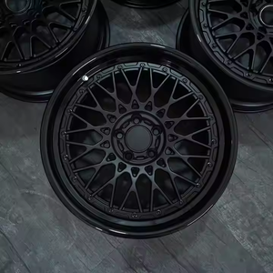 Rueda Forjada LZT-1122 5x112 en Negro Brillante para Audi A1 A3 A4 A5 A6 A7 A8 Q2 <span class=keywords><strong>Q3</strong></span> Q4 Q5 Q7 Q8 TT R8 E-tron RS3 RS4 RS5 RS6 RS7 RSQ3 - Product Image 4