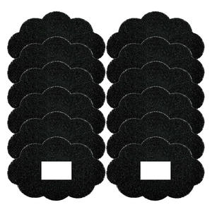 Filtros Absorbentes de Olor de Carbón de Bambú para Basurero, Reutilizables, de Fibra de Carbón Activado con Respaldo Adhesivo - Product Image 2