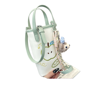 2025 Spring Collection Cute Casual Single-Shoulder Bucket Bag Simple Individual Student H with Promotional Drawstring Sportpacks