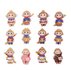 Wukong resina encantos Son <span class=keywords><strong>Goku</strong></span> mono DIY decoración para teléfono caso pinza de pelo - Product Image 1