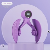 Entraîneur du plancher pelvien et des cuisses avec compteur LCD - Exerciceur de hanche réglable pour le yoga, le Pilates et la récupération