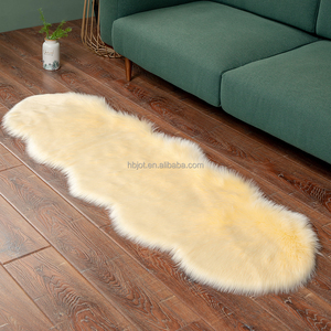 Super Soft Fluffy Faux Fur tappeti in pelle di pecora camera da letto divano divano soggiorno Runner cuscino ad alta densità peluche tappeto copridivano letto - Product Image 2