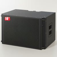 Module de ligne acoustique compacte double 8 pouces 500W, sensibilité 96dB, 85-20KHz, couverture 10x120, crossover passif pour la parole, la musique et le son surround