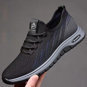 Zapatillas deportivas con cordones y forro de malla de China 2026, ideales para primavera y otoño, calzado deportivo informal transpirable para hombre - Product Image 5