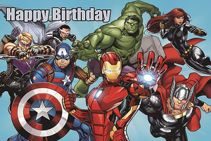 Fondo de tema de <span class=keywords><strong>los</strong></span> <span class=keywords><strong>Vengadores</strong></span> Fondo de fiesta de superhéroe <span class=keywords><strong>Banner</strong></span> de fondo para niños Decoraciones de feliz cumpleaños - Product Image 4