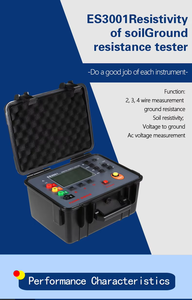 ES3002 Digital 3/4 Pole Double Clamp Earth <strong>Resistance</strong> <strong>Soil</strong> Resistivity Tester Ground <strong>Resistance</strong> Voltage AC Current <strong>Test</strong> Meter - Product Image 6