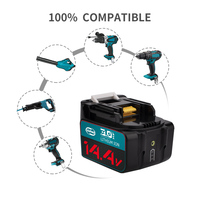 Batterie de remplacement pour perceuse sans fil rechargeable 3ah 14.4V, outils électriques, batteries pour BL1460
