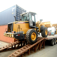 Cargadora de Ruedas de Servicio Pesado LW300F para Movimiento de Tierras en Construcción y Carga de Arena y Piedra de Alta Eficiencia en Trabajos de Ingeniería Civil