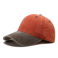 Gorra de Béisbol de Mezclilla Lavada, Unisex, Estilo Vintage, Ajustable, Protección Solar, para Primavera y Otoño