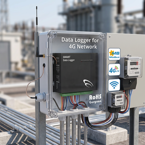 อุปกรณ์เก็บข้อมูล Modbus 4G อุปกรณ์เก็บข้อมูลอีเทอร์เน็ตแบบโมดูลบัสเครื่องตัดไม้ข้อมูลแรงดัน DC เครื่องวิเคราะห์คุณภาพพลังงาน - Product Image 1