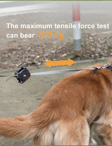 <span class=keywords><strong>Collar</strong></span> de entrenamiento de perros impermeable personalizado de diseñador, conjunto de correa retráctil de nailon para mascotas para perros medianos a grandes, patrón impreso - Product Image 5