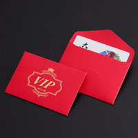 Enveloppe en papier personnalisée à prix abordable, enveloppe pour carte-cadeau, boîte pour carte PVC, porte-carte de garantie pour entreprise