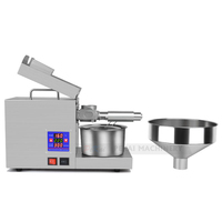 Presse à huile automatique en acier inoxydable K38, équipement de fabrication d'huile de graines pour usage domestique et cuisine commerciale