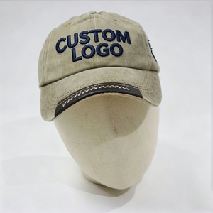 Gorra de Béisbol Vintage Personalizada con Parche de Logotipo Bordado, Visera Curva, Gorras Deportivas de Golf para Hombre y Mujer - Product Image 1